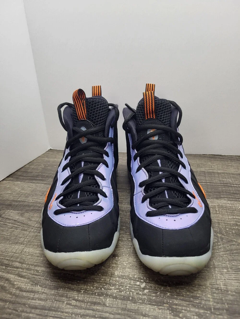 Nike Little Posite One GS Twilight Pulse Orange Black Shoes 644791-008 Size 6Y